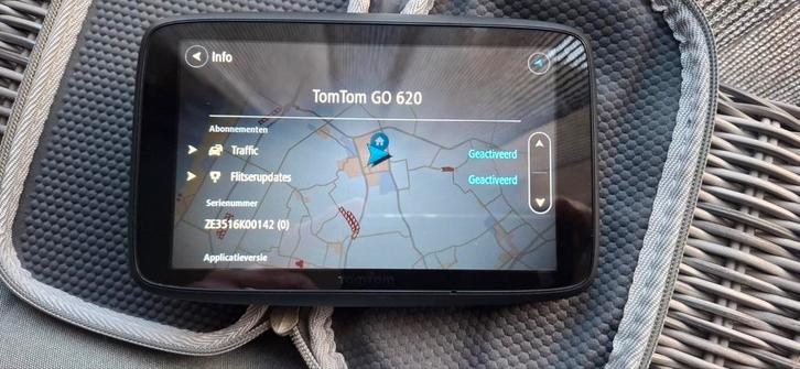 TomTom Go 620 – Compleet met lader & beschermtas, Auto diversen, Autonavigatie, Zo goed als nieuw, Ophalen of Verzenden