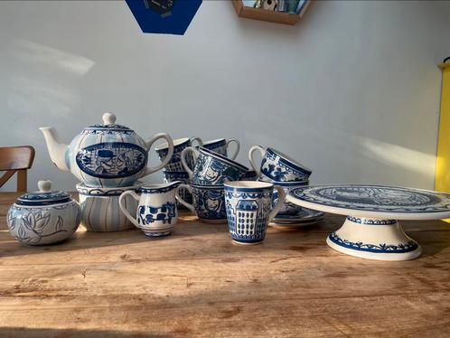 Servies Blond Amsterdam Delfts Blond uit BELGIË!, Huis en Inrichting, Keuken | Servies, Zo goed als nieuw, Kop(pen) en/of Schotel(s)