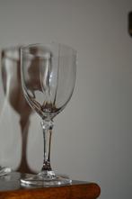 Cristal d´Arques, vierkant wijn glas, 5 stuks, Huis en Inrichting, Keuken | Servies, Ophalen of Verzenden, Zo goed als nieuw, Overige stijlen