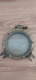 Patrijspoort, messing/brons, oud, Ophalen, Gebruikt, Motorboot of Zeilboot, Gebruiksvoorwerp