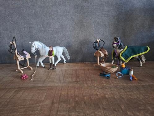 Schleich verzorgingsets, Verzamelen, Speelgoed, Zo goed als nieuw, Ophalen of Verzenden