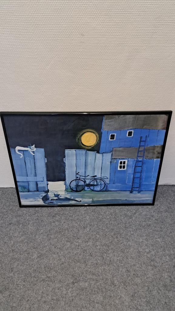 Schilderij in de stijl van Rosina Wachtmeister, Ophalen