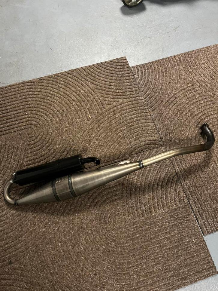 MTB Bullet Terugloop 28mm - Tomos, Fietsen en Brommers, Brommeronderdelen | Algemeen, Zo goed als nieuw, Uitlaat, Ophalen of Verzenden