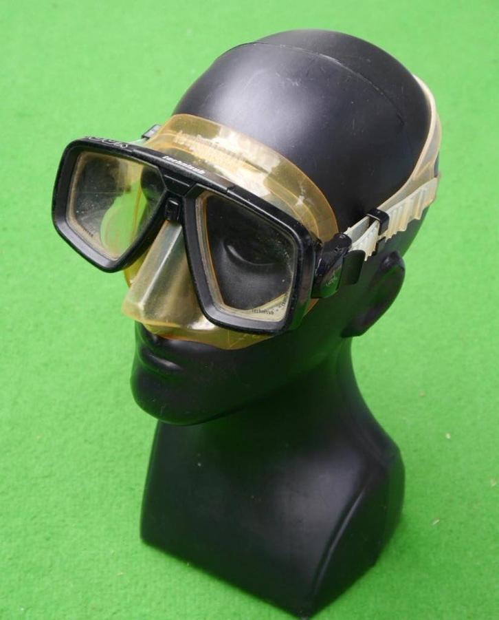 Duikmasker/Duikbril Aqualung Technisub Look, Watersport en Boten, Snorkelen, Gebruikt, Snorkelmasker, Ophalen of Verzenden