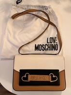 Love Moschino Crossbody Tas Bruin/Crème, Sieraden, Tassen en Uiterlijk, Tassen | Damestassen, Ophalen of Verzenden, Zo goed als nieuw