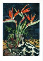 BUNDESPOST :1971: Travelled Telegramm : PAINTING: STRELITZIA, Ophalen of Verzenden, Overige landen, Gestempeld