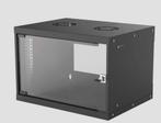 Patchkast 6U - 19 inch, Ophalen of Verzenden, Nieuw, Glas, Plaatstaal