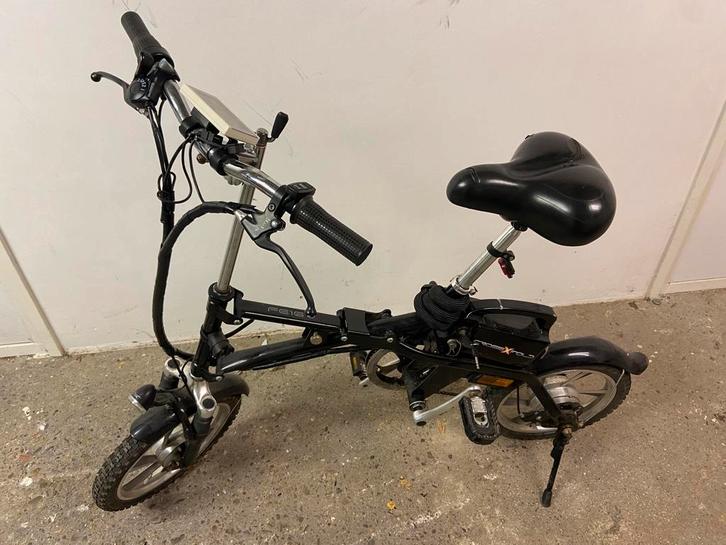 Crossfold FE16 met gashendel, Fietsen en Brommers, Fietsen | Vouwfietsen, Gebruikt, Overige merken, Minder dan 14 inch, Totaal opvouwbaar