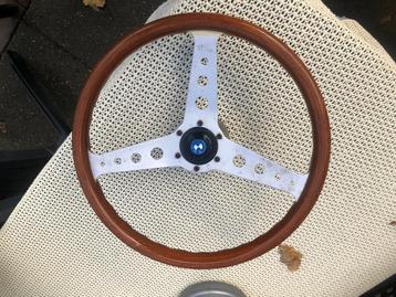 BMW vintage houten stuur 38 cm beschikbaar voor biedingen