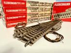 Fleischmann Paar normale wissels - 6141 - HO, Gelijkstroom, Fleischmann, Rails, Ophalen of Verzenden