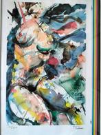 Schilderij Vrouw, Ophalen