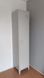 Grijze metalen locker - 180cm hoog, Ophalen, Gebruikt, Industrieel