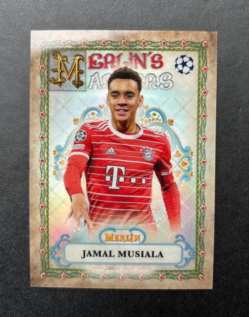Jamal Musiala | Merlin's Masters, Hobby en Vrije tijd, Stickers en Plaatjes, Zo goed als nieuw, Plaatje, Ophalen of Verzenden