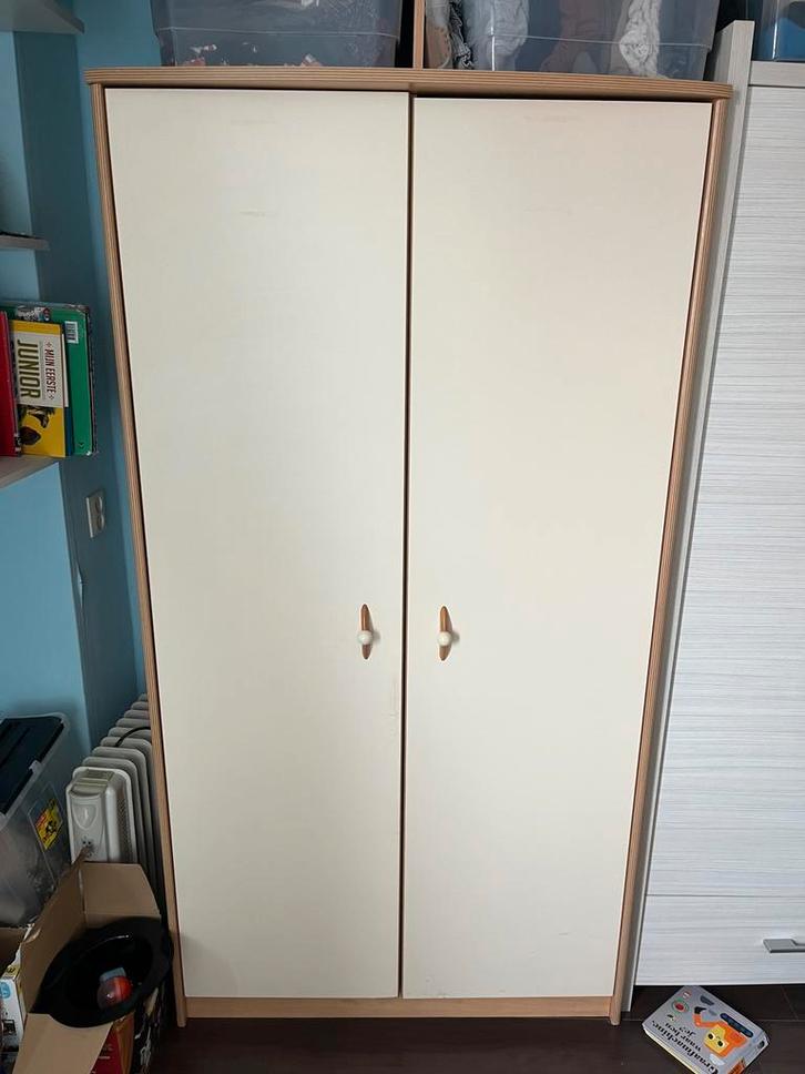 Baby kamer | kledingkast | met veel plankjes, Huis en Inrichting, Kasten | Kledingkasten, Gebruikt, 150 tot 200 cm, 50 tot 100 cm