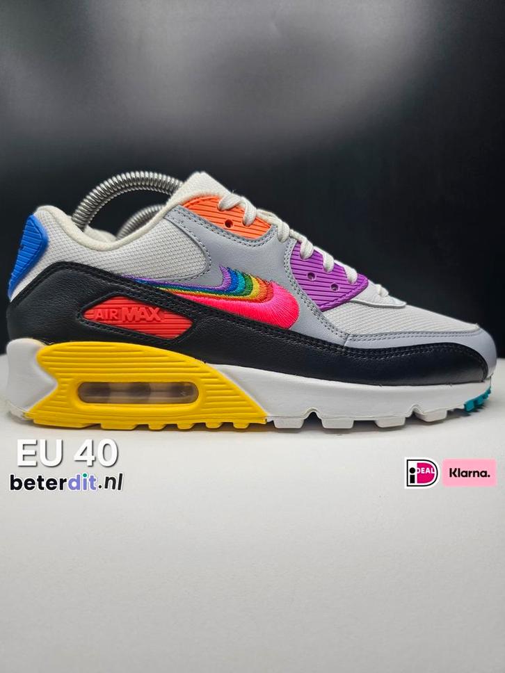 Nike Air Max 90 'Be True'
Maat: 40, Kleding | Dames, Schoenen, Zo goed als nieuw, Sneakers of Gympen, Ophalen of Verzenden