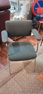 Vintage Buisframe Stoel - Stijlvol Design, Huis en Inrichting, Fauteuils, Ophalen, Gebruikt, Minder dan 75 cm, Metaal