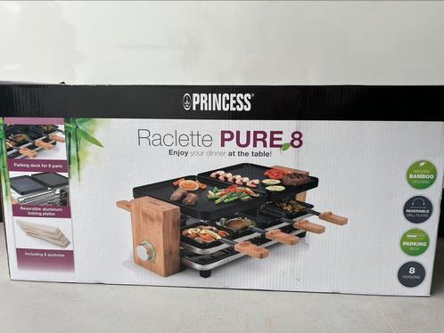 Gratis Raclette Pure 8: gourmetstel, Witgoed en Apparatuur, Gourmetstellen, Gebruikt, 8 personen of meer, Ophalen of Verzenden