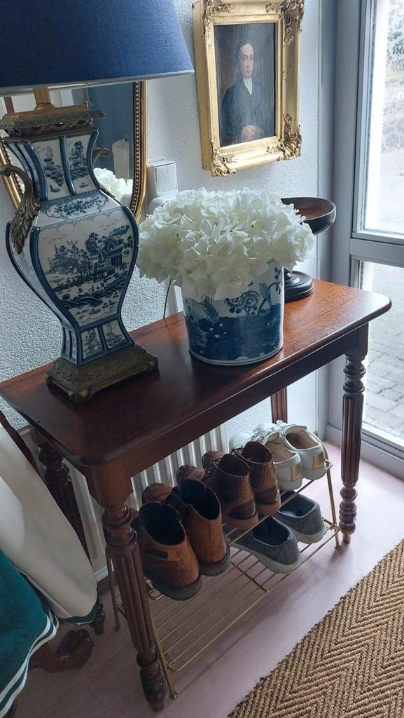 Sidetable smal en niet te groot h78xb80xd36, Huis en Inrichting, Tafels | Sidetables, 25 tot 50 cm, 100 tot 150 cm, Rechthoekig