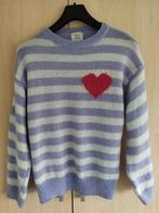 Terra di Siena Streepjes Mohair trui M 38 Lila Paars, Kleding | Dames, Maat 38/40 (M), Terra di Siena, Verzenden, Paars