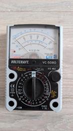 Voltcraft VC-5080 Analoge Multimeter, Doe-het-zelf en Verbouw, Ophalen of Verzenden, Zo goed als nieuw, Multimeter