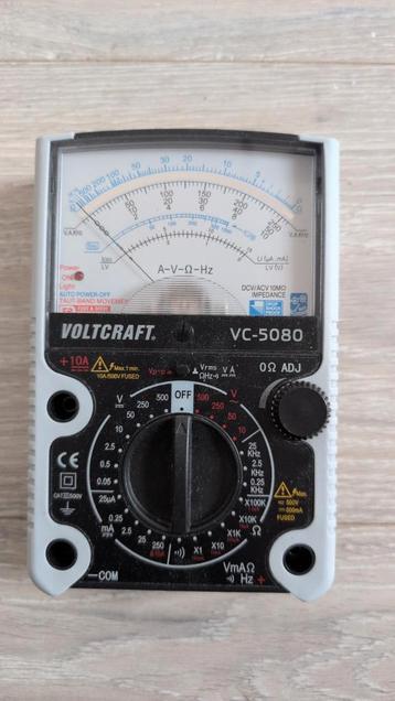 Voltcraft VC-5080 Analoge Multimeter beschikbaar voor biedingen