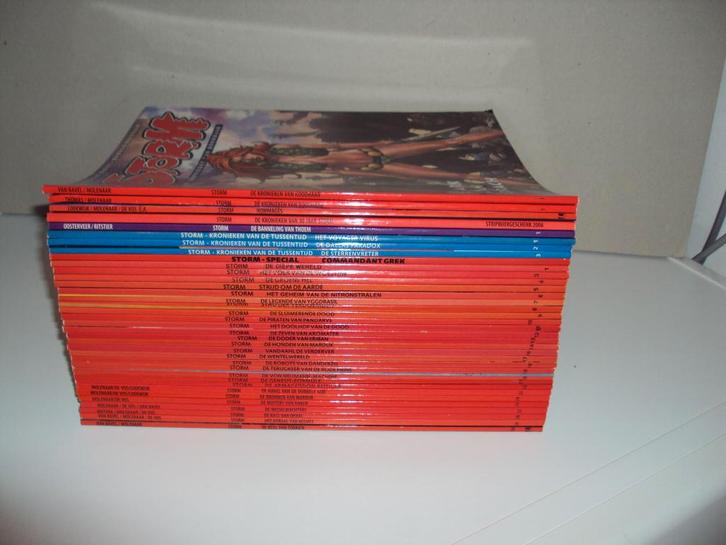 STORM - Complete Reeks van 39 STRIPS, Boeken, Stripboeken, Zo goed als nieuw, Complete serie of reeks, Ophalen of Verzenden