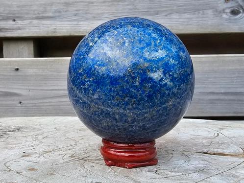 Mooie lazuriet bol 64 mm, Verzamelen, Mineralen en Fossielen, Mineraal, Ophalen of Verzenden