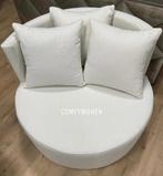 Ronde Teddy Loveseat – Stijlvol & Eigen productie op maat, Nieuw, 75 tot 100 cm, Ophalen of Verzenden, 75 tot 100 cm