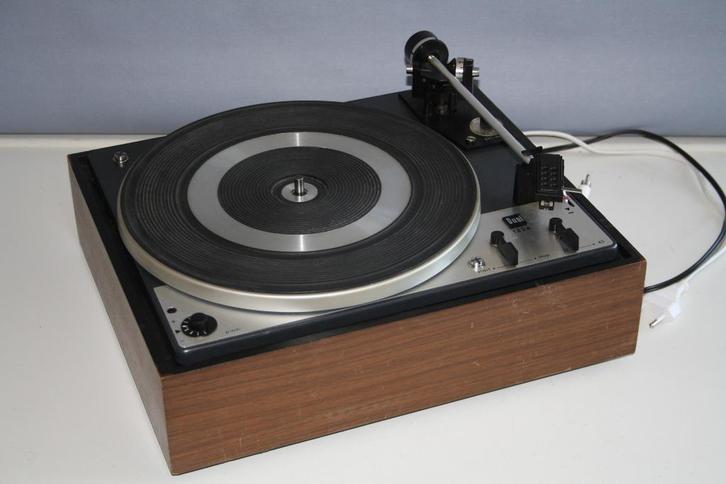 Dual 1224 volautomatische platenspeler =1975=, Audio, Tv en Foto, Platenspelers, Gebruikt, Platenspeler, Dual, Pitch-regelaar