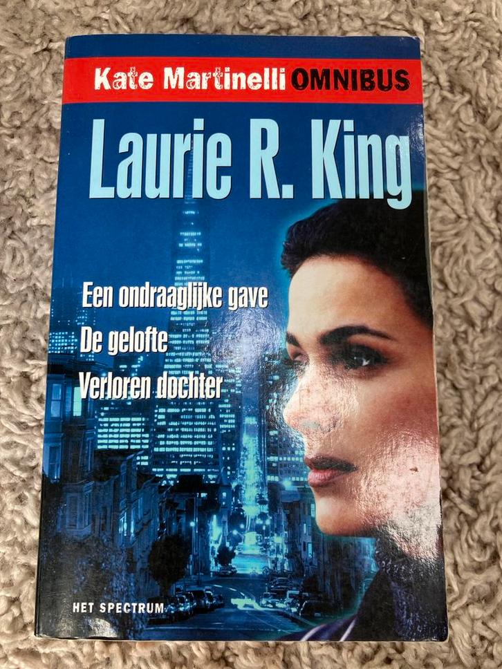Kate Martinelli Omnibus - Laurie R. King, Boeken, Romans, Gelezen, Nederland, Ophalen of Verzenden