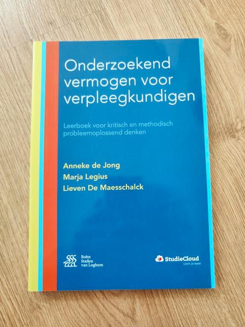 Anneke de Jong - Onderzoekend vermogen voor verpleegkundigen, Boeken, Wetenschap, Zo goed als nieuw, Ophalen