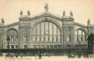 (376-197-039) Paris La Gare du Nord beschikbaar voor biedingen