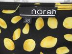 Norah geel met zwarte jurk wikkel, overslag, mt 40, citroen, Kleding | Dames, Jurken, Maat 38/40 (M), Geel, Ophalen of Verzenden
