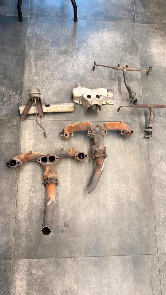 Corvette C3 L82 headerset incl. Smog pomp accessoires, Auto-onderdelen, Uitlaatsystemen, Amerikaanse onderdelen, Gebruikt, Ophalen of Verzenden