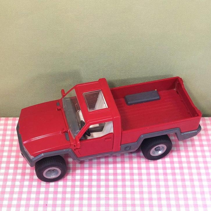 Schleich Pickup met paarden trailer 42346 auto vrachtwagen, Verzamelen, Speelgoed, Zo goed als nieuw, Ophalen of Verzenden