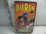 vhs 45a dieren sesamstraat, Cd's en Dvd's, VHS | Kinderen en Jeugd, Alle leeftijden, Ophalen of Verzenden, Zo goed als nieuw, Tekenfilms en Animatie