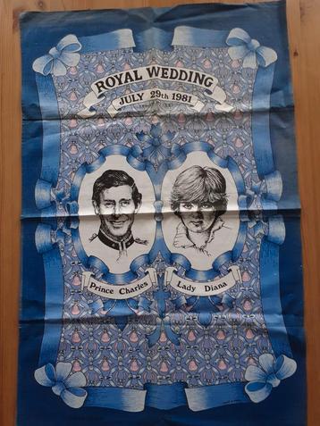 Souvenir Royal Wedding Charles en Diana  beschikbaar voor biedingen