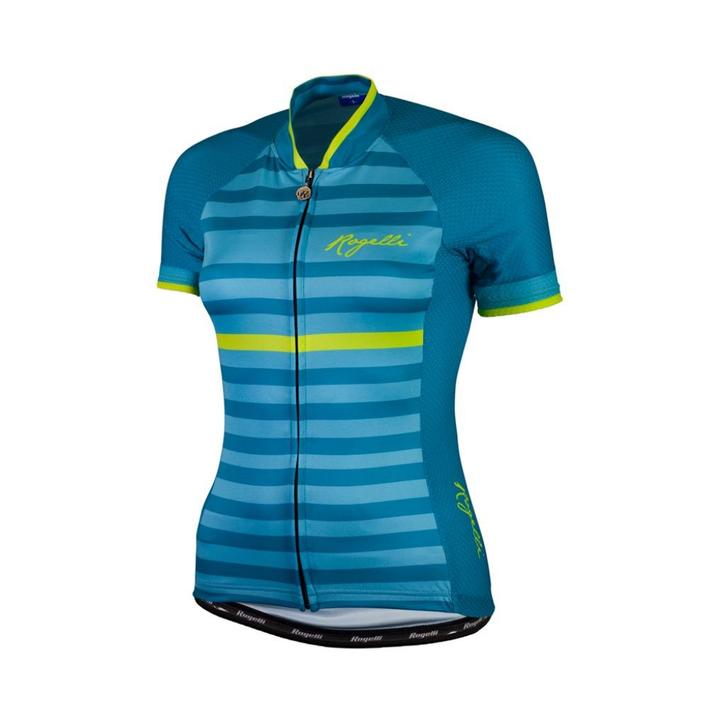Fietsshirt Rogelli Ispira blauw/geel  OPRUIMING  van 64.95, Sport en Fitness, Wielrennen, Nieuw, Kleding, Verzenden