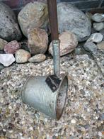 Stok 160 cm , emmer waterput antiek Diameter 25 cm x 25 cmh, Ophalen of Verzenden, Gebruikt, Overige soorten