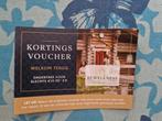 Kortingsvoucher sauna's voor 2 personen t/m 15 januari 2026, Twee personen, Kortingsbon, Spa of Sauna