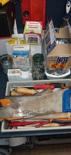 Partij bevestigingsmaterialen en gereedschap, Ophalen of Verzenden