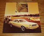 1976 Ford Mustang II Brochure USA, Gelezen, Ford, Verzenden