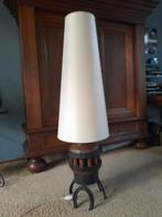 Vloerlamp, Ophalen, Zo goed als nieuw, Hout, 150 tot 200 cm