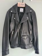 Zara leather look biker jack jas S, Ophalen of Verzenden, Zo goed als nieuw