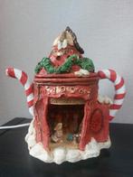 Vintage keramische kersthuis Christmas Dreams theepot, Diversen, Kerst, Gebruikt, ., Ophalen of Verzenden, .
