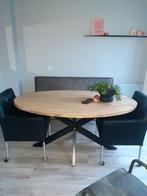 Nieuwe Mango Eettafel Ovaal - 160x90x78 cm, Ophalen, Nieuw, 50 tot 100 cm, Vijf personen of meer