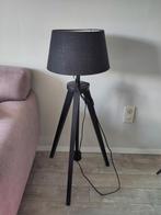 Vloerlamp zwart, Ophalen, Gebruikt, Hout, 150 tot 200 cm