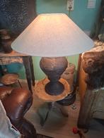 Kruiklamp chinese petkap, Huis en Inrichting, Ophalen, Hout, Minder dan 50 cm