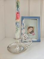 Silverplated kandelaar een plaatje, Huis en Inrichting, Woonaccessoires | Etagères, Ophalen of Verzenden, Zo goed als nieuw