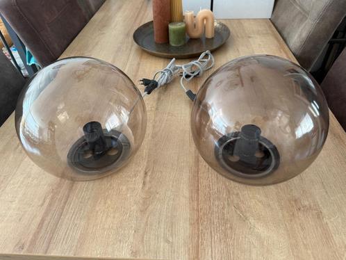 Tafellamp IKEA FADO, Huis en Inrichting, Lampen | Tafellampen, Gebruikt, Minder dan 50 cm, Glas, Kunststof, Ophalen
